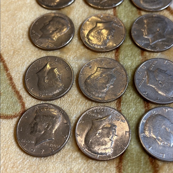 Large Estate Sale Kennedy Half Dollar Coin Collection - Picture 7 of 11
